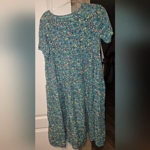 Womens Floral Midi Dress Size- XL